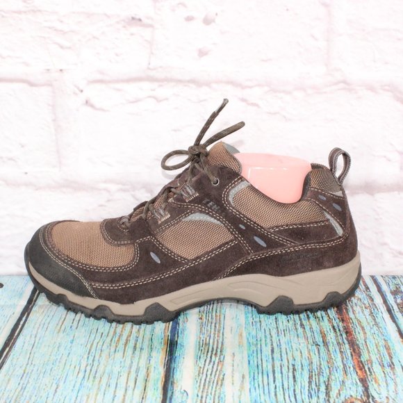 L.L. Bean Other - LL BEAN Trail Model 4 Leather Suede Waterproof Hiking Shoes Size 8 M